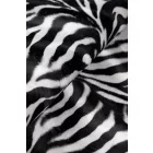 Műszörme-zebra mintás.fekete/fehér