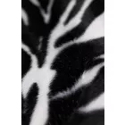 Műszörme-zebra mintás.fekete/fehér