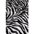 Műszörme-zebra mintás.fekete/fehér