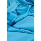 Puplin-strech pamut/nylon.türkizkék