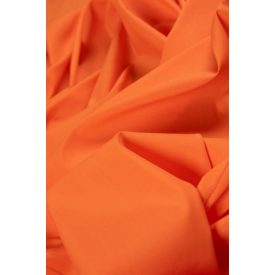Puplin-strech pamut/nylon.narancssárga