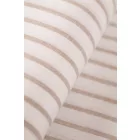 Len/viszkóz-csíkos.fehér/bézs