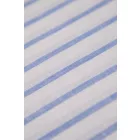 Len/viszkóz-csíkos.fehér/világoskék