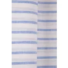 Len/viszkóz-csíkos.fehér/világoskék
