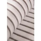 Len/viszkóz-csíkos.fehér/barna