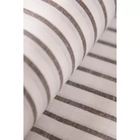 Len/viszkóz-csíkos.fehér/barna