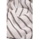 Len/viszkóz-csíkos.fehér/barna
