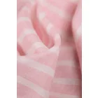 Len/viszkóz-csíkos.rózsaszín/fehér