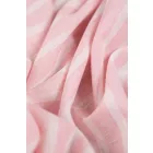 Len/viszkóz-csíkos.rózsaszín/fehér