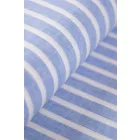 Len/viszkóz-csíkos.világoskék/fehér