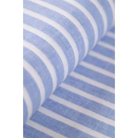 Len/viszkóz-csíkos.világoskék/fehér