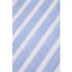 Len/viszkóz-csíkos.világoskék/fehér