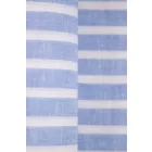 Len/viszkóz-csíkos.világoskék/fehér