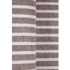 Len/viszkóz-csíkos.barna/fehér