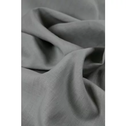 Ramie-pamut vászon.zsályazöld