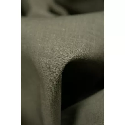 Ramie-pamut vászon.vadászzöld