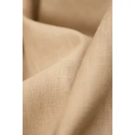 Ramie-pamut vászon.camel