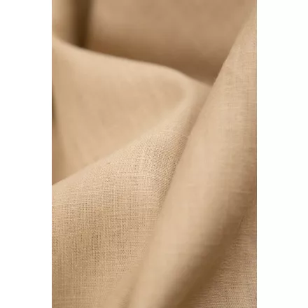 Ramie-pamut vászon.camel
