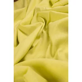 Ramie-pamut vászon.citromsárga