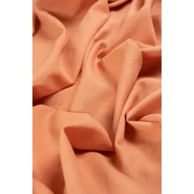 Ramie-pamut vászon.barackrózsaszín