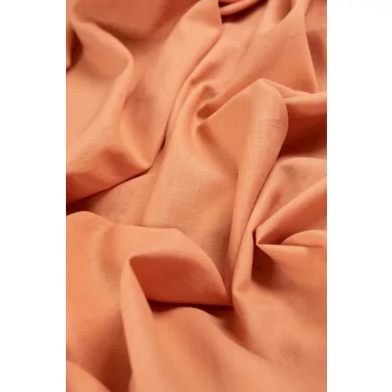 Ramie-pamut vászon.barackrózsaszín