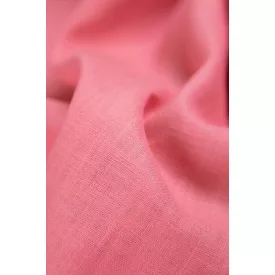 Ramie-pamut vászon.lazacrózsaszín