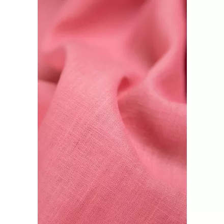 Ramie-pamut vászon.lazacrózsaszín