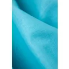 Ramie-pamut vászon.türkizkék