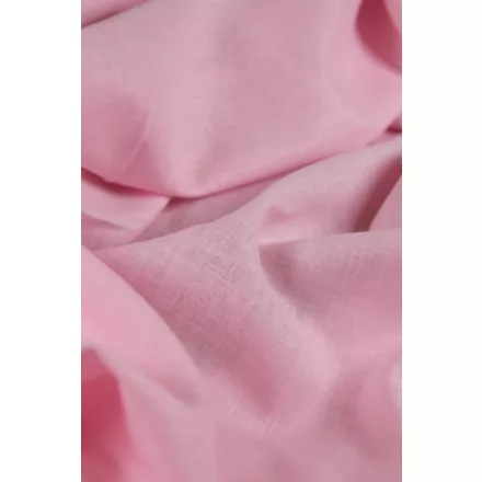 Ramie-pamut vászon.világos rózsaszín