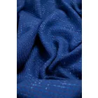 Buklé szövet-kimono.királykék