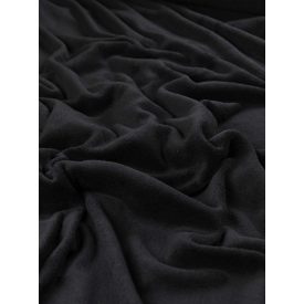 Coral fleece. black