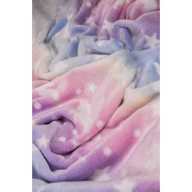 Wellness fleece-fluoreszkáló.szivárványos unikornis