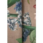 Dekorvászon-digital print.nagy virágos