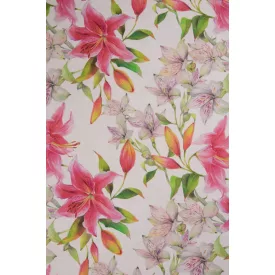 Dekorvászon-digital print.pink liliom