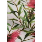 Dekorvászon-digital print.brush flower