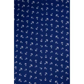 Dekorvászon-horgony.kék