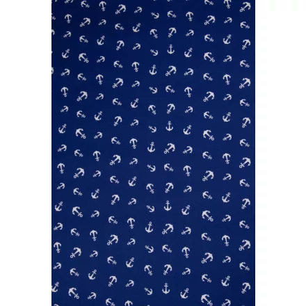 Dekorvászon-horgony.kék