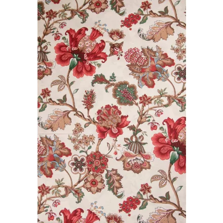 Dekorvászon-ornametikus virág.bézs_12