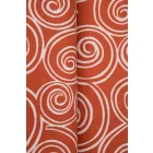 Dekorvászon-csigavonal mintás.narancs_12
