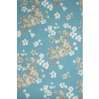 Dekorvászon-mosott kisvirágos.kék_12