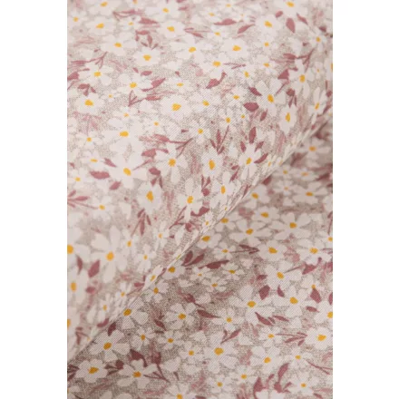 Dekorvászon-kamilla.bézs/mályva