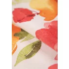 Dekorvászon-virágos.piros/narancs