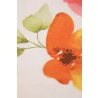 Dekorvászon-virágos.piros/narancs