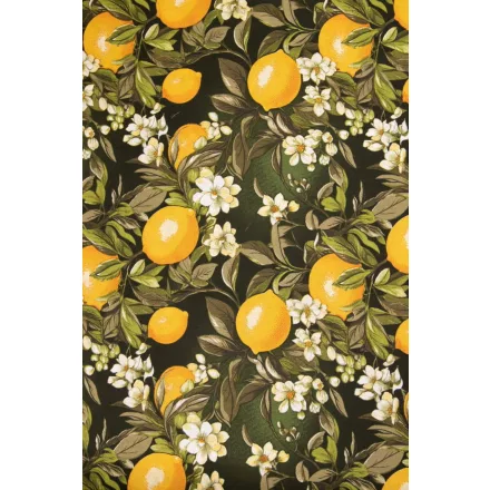 Dekorvászon-citromos.fekete