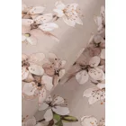 Dekorvászon-barackvirág.bézs