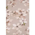 Dekorvászon-barackvirág.bézs