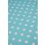 Pamutvászon-pöttyös.türkizkék/fehér_12