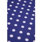 Pamutvászon-pöttyös.sötétkék/fehér_12