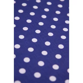 Pamutvászon-pöttyös.sötétkék/fehér_12