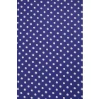Pamutvászon-pöttyös.sötétkék/fehér_12